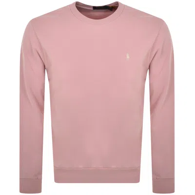 Ralph Lauren Crew Neck Sweatshirt Pink