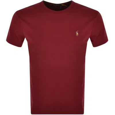 Ralph Lauren Crew Neck T Shirt Red