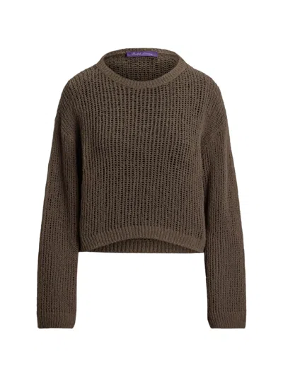 Ralph Lauren Crew-neck Sweater In Brown