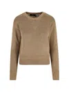 Ralph Lauren Crewneck Sweater In Gold
