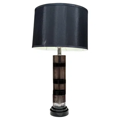 Pre-owned Ralph Lauren Crystal Table Lamp By  In Black
