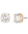 Ralph Lauren Cubic Zirconia Stud Earrings In Blue