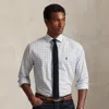 Ralph Lauren Custom Fit Checked Poplin Shirt In Multi