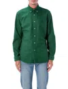 Ralph Lauren Custom Fit Cotton Shirt In Green