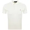 Ralph Lauren Cotton Polo Shirt With Short Sleeves And Collar In White