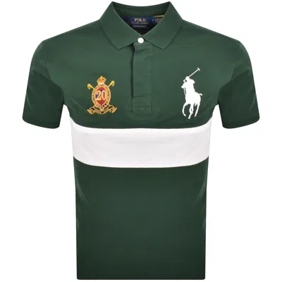 Ralph Lauren Custom Slim Fit Polo T Shirt Green