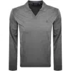 Ralph Lauren Custom Slim Fit Polo T Shirt Grey In Gray
