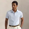 Ralph Lauren Custom Slim Fit Stretch Oxford Mesh Polo