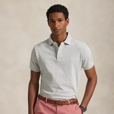 Ralph Lauren Custom Slim Fit Stretch Oxford Mesh Polo