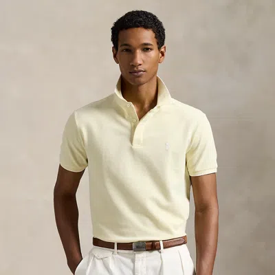 Ralph Lauren Custom Slim Fit Stretch Oxford Mesh Polo
