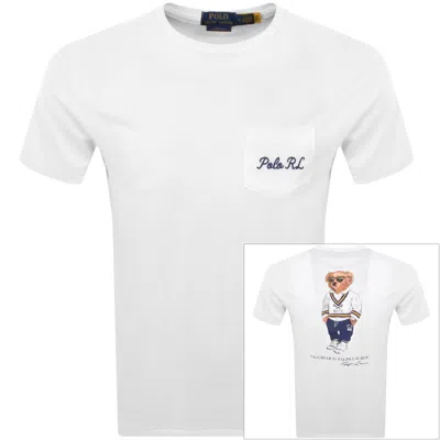 Ralph Lauren Custom Slim Fit T Shirt White