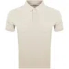 Ralph Lauren Custom Slim Polo T Shirt Beige In Neutral