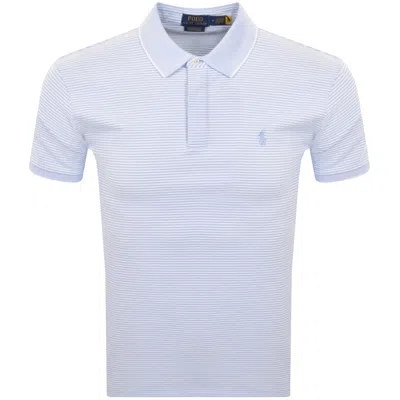 Ralph Lauren Custom Slim Polo T Shirt Blue