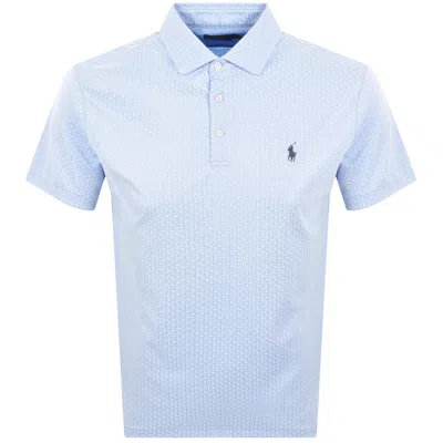 Ralph Lauren Custom Slim Polo T Shirt Blue