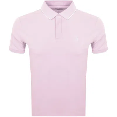 Ralph Lauren Custom Slim Polo T Shirt Pink