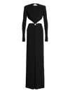 Ralph Lauren Cutout-detail Embellished Jumpsuit In Black