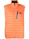 Polo Ralph Lauren Dalston Padded Recycled Down Gilet In Orange