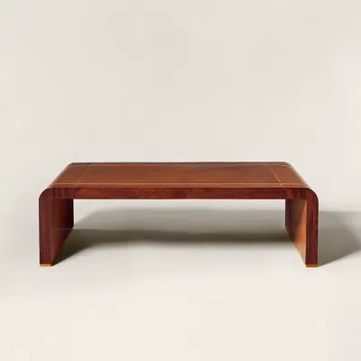 Ralph Lauren Dalton Cocktail Table In Brown
