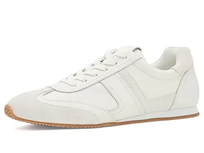 Ralph Lauren Dani Leather Suede Low-profile Sneakers Women's Shoes Snow White/bianco: 10 M