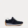 Ralph Lauren Dani Perforated Suede Sneaker