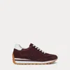 Ralph Lauren Dani Perforated Suede Sneaker
