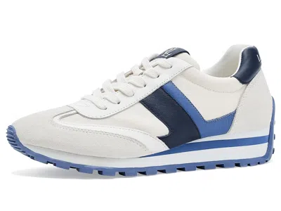 Ralph Lauren Dani Suede Leather Sneakers In Blue