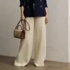 Polo Ralph Lauren Daria Linen Wide-leg Pant In Lux Cream