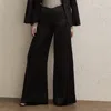 Polo Ralph Lauren Daria Washed Satin Pant In Black