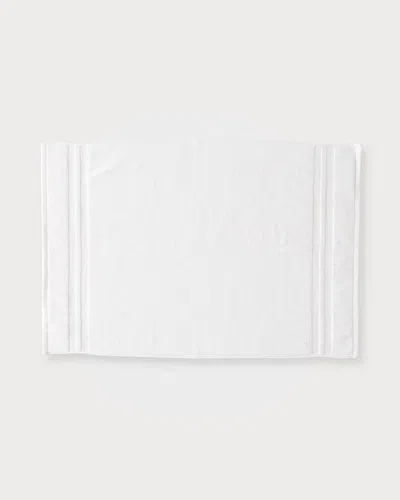 Polo Ralph Lauren Dawson Organic Cotton Tub Mat, 25" X 38" In Oxford White