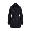 Ralph Lauren Db Blt Tr30 Lined Coat In Dk Navy