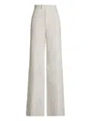 Ralph Lauren Embroidered Dean Trousers In Weiss