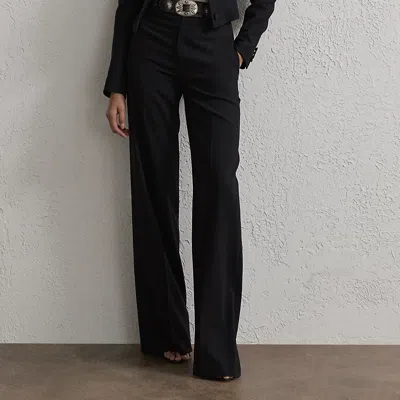 Polo Ralph Lauren Dean Wool Gabardine Pant In Black