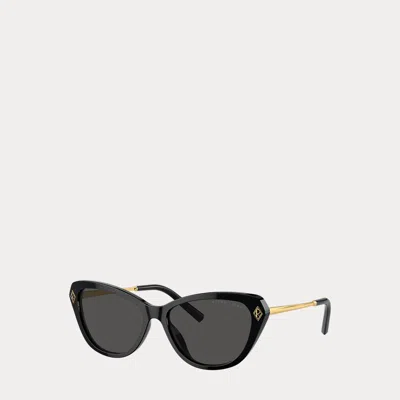 Ralph Lauren Deco  's Club Ella Sunglasses In Black