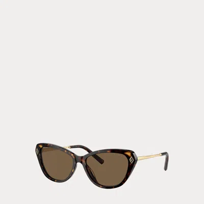 Ralph Lauren Deco  's Club Ella Sunglasses In Black