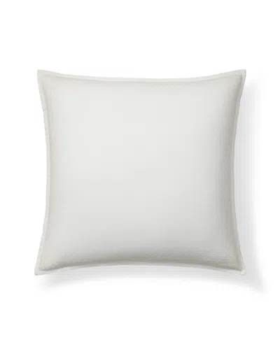 Ralph Lauren Delaney Embroidered Floral Sham, European In White