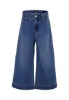 Ralph Lauren Denim Jeans For Girl With Horse In Blue