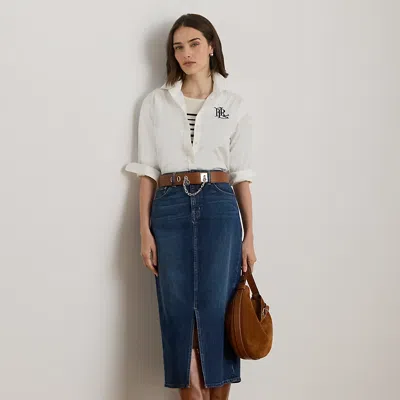 Ralph Lauren Denim Midi Skirt