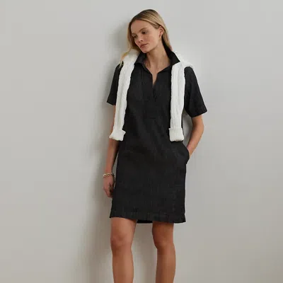 Ralph Lauren Denim Shift Dress In Nightfall Wash