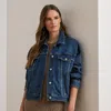 Ralph Lauren Women's Denim Trucker Jacket In Multi