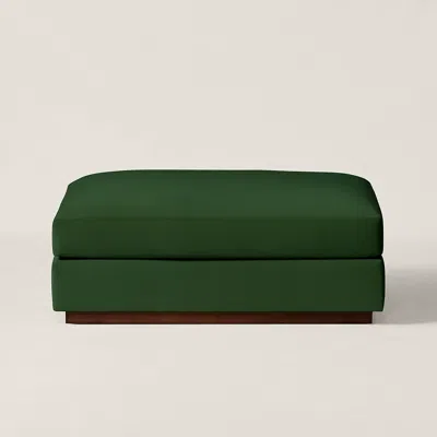 Ralph Lauren Desert Modern Cocktail Ottoman In Green
