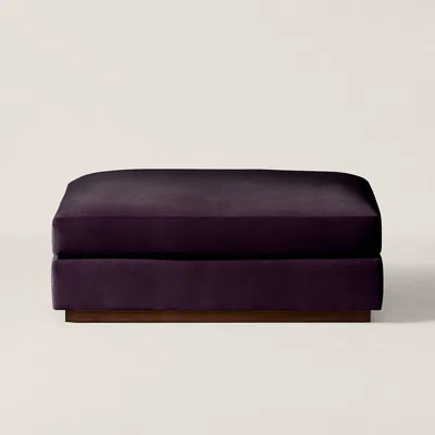 Ralph Lauren Desert Modern Cocktail Ottoman In Purple