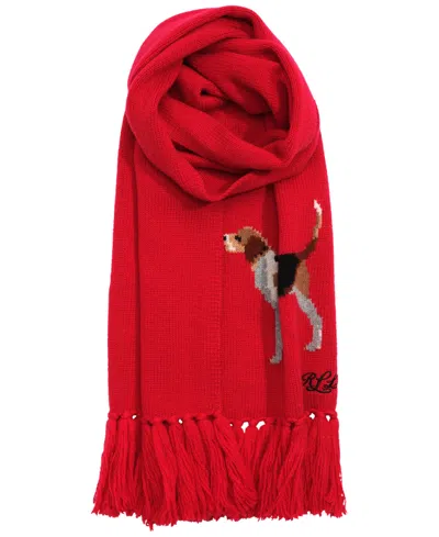 RALPH LAUREN DOG NOVELTY SCARF