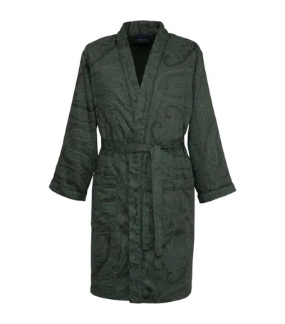 Ralph Lauren Doncaster Robe In Jewel