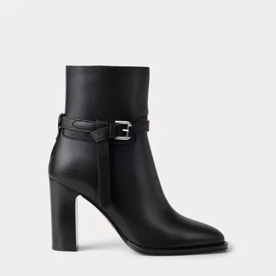 RALPH LAUREN RALPH LAUREN DONNELY 90 MM CALFSKIN BOOTIE