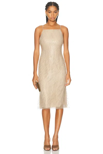 Ralph Lauren Donnely Dress In Neutral