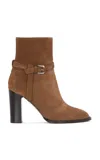 Ralph Lauren Donnely Suede Ankle Booties