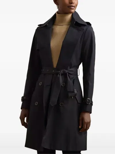 Ralph Lauren Double-breasted Belted Trench Coat