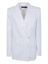 Ralph Lauren Double-breasted Blazer In White