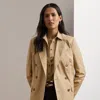 Ralph Lauren Double-breasted Cotton Twill Blazer