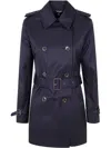 Ralph Lauren Double Breast Belt Tr 30" Lined Coat